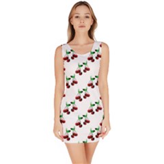 Cherries Pattern Bodycon Dress by bloomingvinedesign