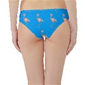 Flamenco Birds Exotic Nice Pink Hipster Bikini Bottoms View2