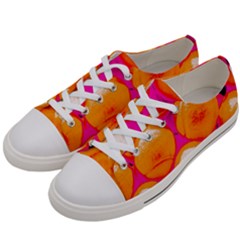 Pop Art Tennis Balls Women s Low Top Canvas Sneakers by essentialimage