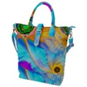 Artwork Digital Art Fractal Colors Buckle Top Tote Bag View1