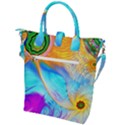 Artwork Digital Art Fractal Colors Buckle Top Tote Bag View2