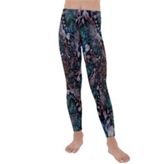 Art Artwork Fractal Digital Kids  Lightweight Velour Leggings by Wegoenart