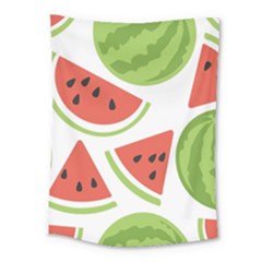 Watermelon Juice Auglis Clip Art Watermelon Medium Tapestry by Vaneshart