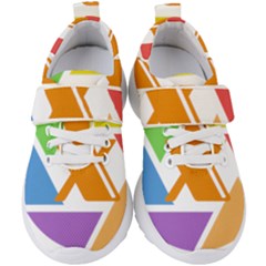 Xcoin Logo 200x200 Kids  Velcro Strap Shoes by Ipsum