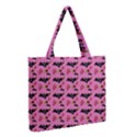 Bat Rose Lips Pink Pattern Medium Tote Bag View2