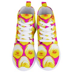 Pop Art Tennis Balls Women s Lightweight High Top Sneakers by essentialimage