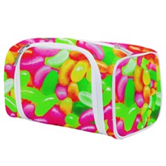 Vibrant Jelly Bean Candy Toiletries Pouch by essentialimage