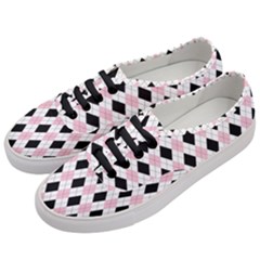 Argyle 316837 960 720 Women s Classic Low Top Sneakers by vintage2030