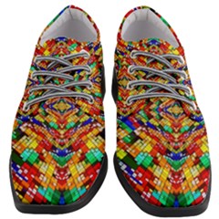 Abstract 30 Women Heeled Oxford Shoes by ArtworkByPatrick