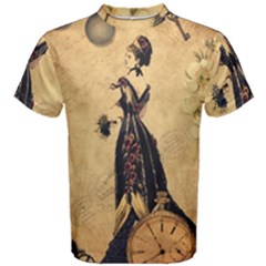 Steampunk 3899496 960 720 Men s Cotton Tee by vintage2030