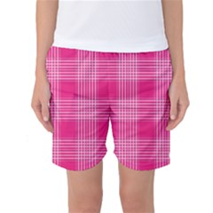 Checks 316856 960 720 Women s Basketball Shorts by vintage2030