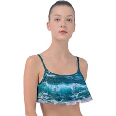 Waves 3975256 960 720 Frill Bikini Top by vintage2030