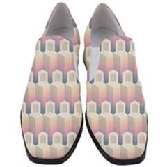 Seamless Pattern Background Entrance Women Slip On Heel Loafers by Vaneshart