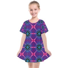 Seamless Wallpaper Art Kids  Smock Dress by Vaneshart