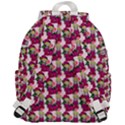 Thurs Pattern  Pink Top Flap Backpack View3