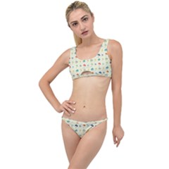 Clouds And Umbrellas Seasons Pattern The Little Details Bikini Set by Wegoenart