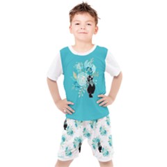 10 Cats Kids  Tee And Shorts Set by itsablingthingshop