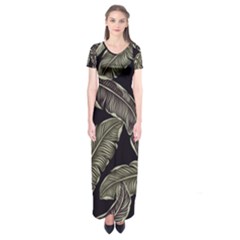 Jungle Short Sleeve Maxi Dress by Sobalvarro