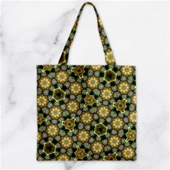 Pattern Background Texture Design Zipper Grocery Tote Bag by Wegoenart