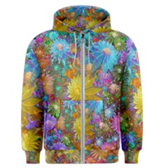 Apo Flower Power  Men s Zipper Hoodie by WolfepawFractals