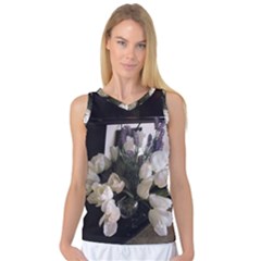 Tulips 1 1 Women s Basketball Tank Top by bestdesignintheworld