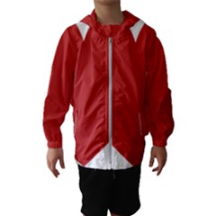 Heart Kids  Hooded Windbreaker by Lovemore