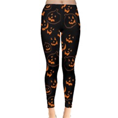 Jack O Lanterns Leggings  by bloomingvinedesign