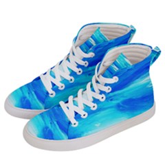 Sky 1 1 Women s Hi-top Skate Sneakers by bestdesignintheworld