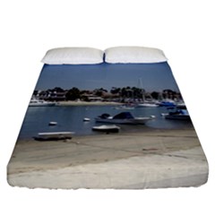 Balboa 1 3 Fitted Sheet (california King Size) by bestdesignintheworld