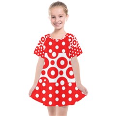 Polka Dots Two Times 10 Kids  Smock Dress by impacteesstreetwearten