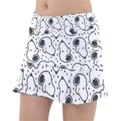 Dog Pattern Tennis Skirt by Vaneshart