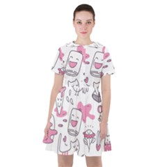 Set Kawaii Doodles Sailor Dress by Vaneshart