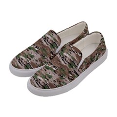 Fabric Camo Protective Women s Canvas Slip Ons by HermanTelo