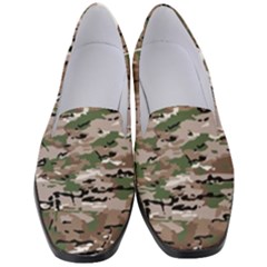 Fabric Camo Protective Women s Classic Loafer Heels by HermanTelo