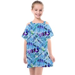 Ubrs Kids  One Piece Chiffon Dress by Rokinart