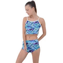 Ubrs Summer Cropped Co-ord Set by Rokinart