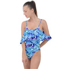 Ubrs Drape Piece Swimsuit by Rokinart