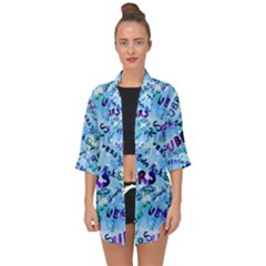 Ubrs Open Front Chiffon Kimono by Rokinart