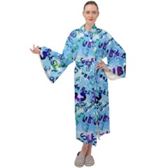 Ubrs Maxi Velour Kimono by Rokinart