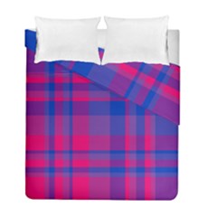 Bisexualplaid Duvet Cover Double Side (full/ Double Size) by NanaLeonti