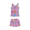 Candy Pattern Kids  Boyleg Swimsuit View2