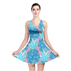 Pineapples Reversible Skater Dress by Sobalvarro