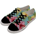 Hibiscus Men s Low Top Canvas Sneakers View2