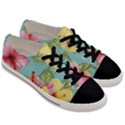 Hibiscus Men s Low Top Canvas Sneakers View3