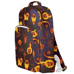 Funny Halloween Design Double Compartment Backpack by FantasyWorld7