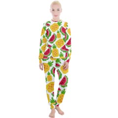 Watermelon Pattern Se Fruit Summer Women s Lounge Set by Vaneshart