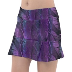 Abstract Form Pattern Texture Tennis Skirt by Vaneshart