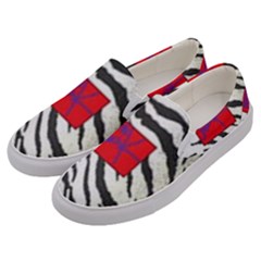 Striped By Traci K Men s Canvas Slip Ons by tracikcollection