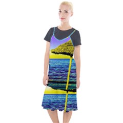 Pop Art Beach Umbrella  Camis Fishtail Dress by essentialimage