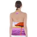 Pop Art Beach Umbrella  Babydoll Tankini Top View2